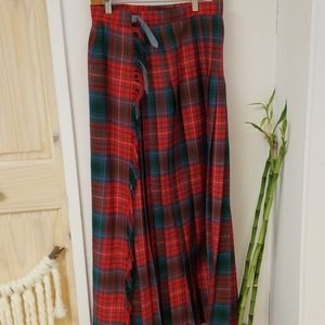 Vintage tartan kilt